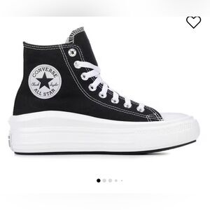 WOMEN'S CONVERSE ALL STAR MOVE LIFT HI PLATFORM SNEAKERS- US 7